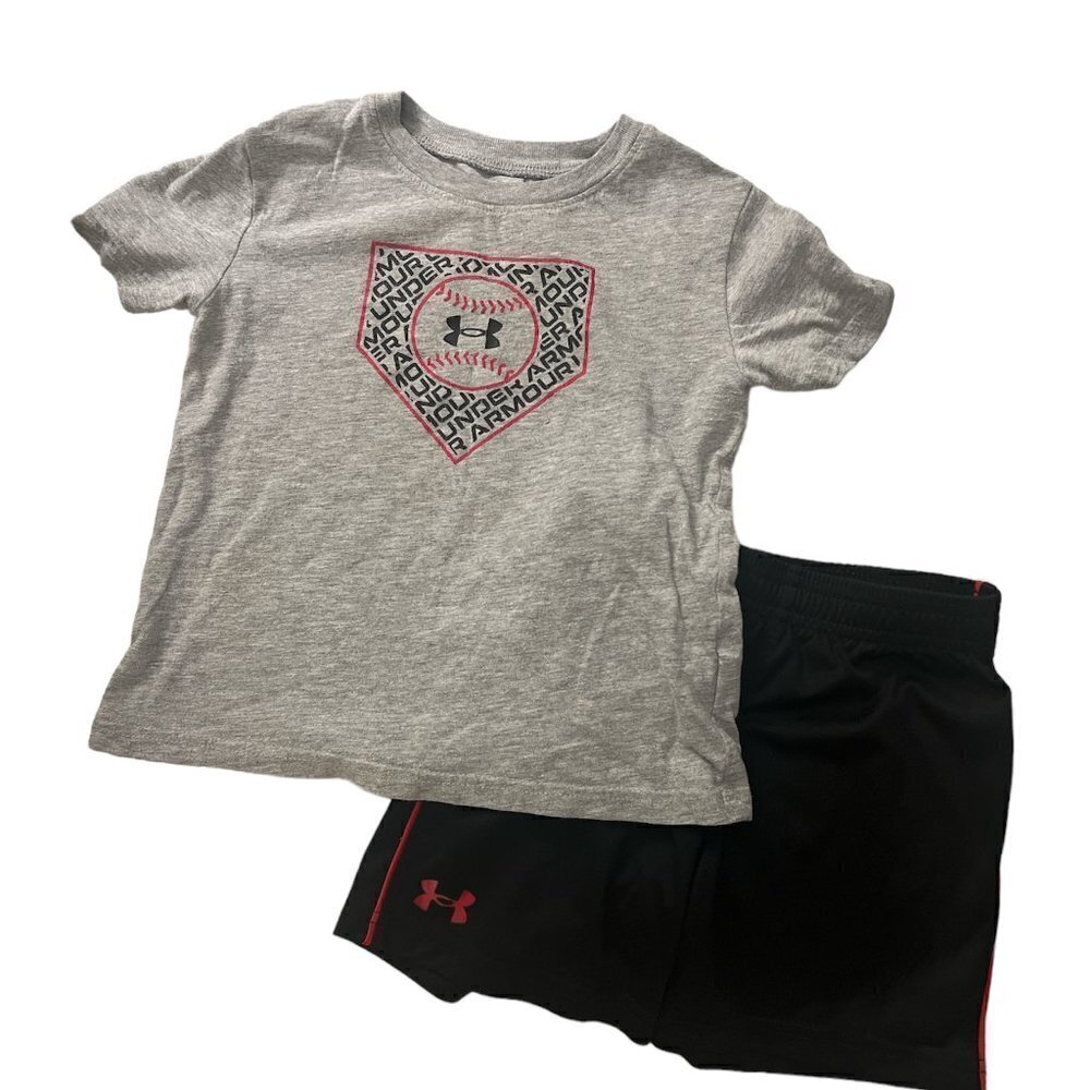 Boys 3T Under Armour Set | Short Sleeve Tee & Shorts